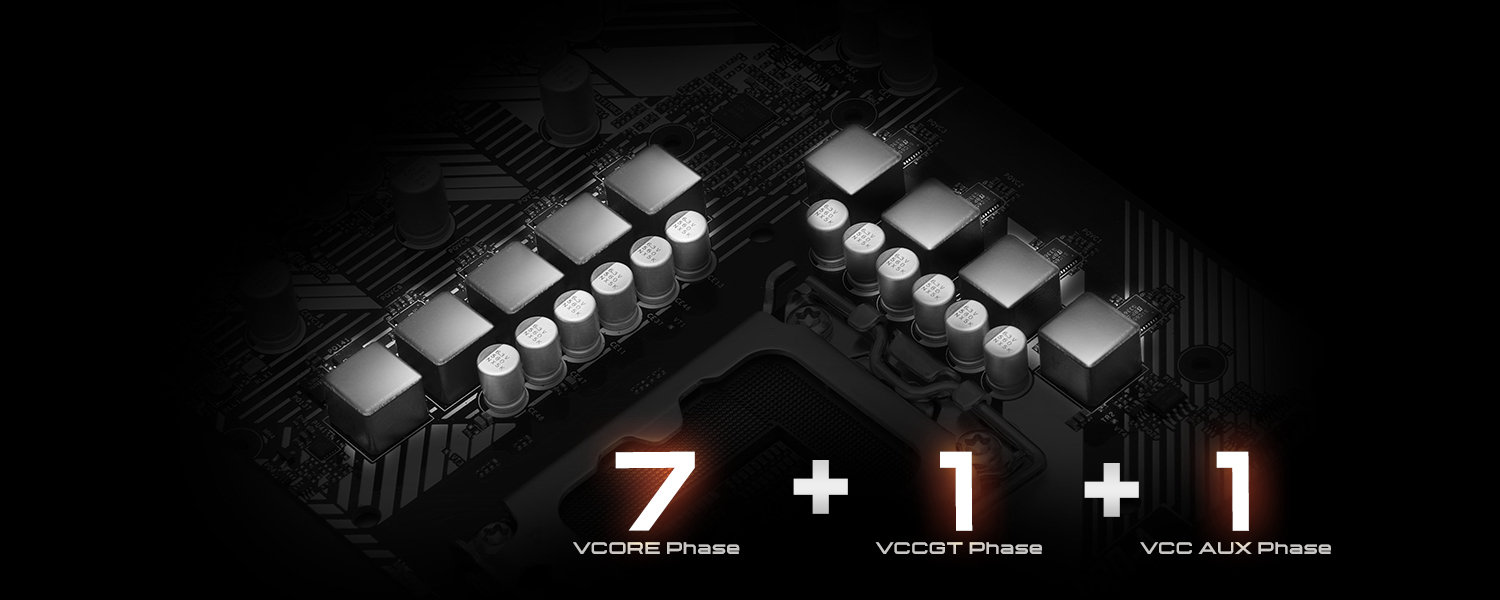 7+1+1 Power Phase Design